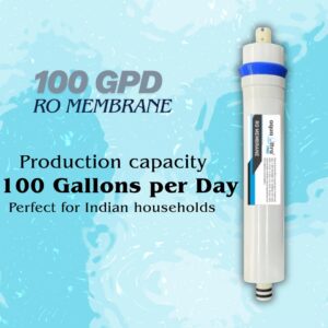 RO Membrane 100 GPD Suitable for Branded And Assemble Water Purifier.