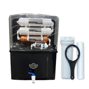 UV+UF X24 copper mineral Water Purifier White with pre-filter For Corporation Water supply