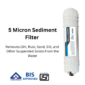 RO Service Filter Set, For Hard Water upto 3500 TDS