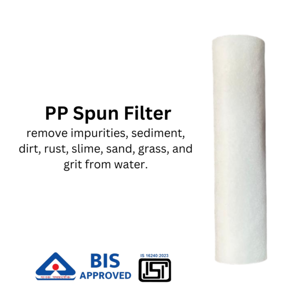 spun filter RO Service Filter Set, For Hard Water