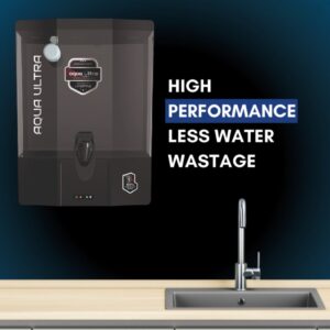 Swift RO UV Copper-Alkaline Water Purifier, 9L Transparent Storage, Black - Image 3