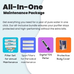 Aquaultra Eclipse 9L RO+UV+UF CopperMineral Water Purifier for Home (All-in-one Kit) - Image 3