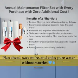 Aquaultra Eclipse 9L RO+UV+UF CopperMineral Water Purifier for Home (Incl. TDS Meter, Annual Replacement Filter set & Body Cover) - Image 9