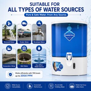 Dolphin Alkaline Water Purifier with RO+UV Copper+zinc 9 liter storage for home kitchen - Image 5